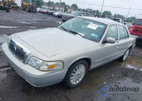2009 Mercury Grand Marquis Ls (Fleet Only) z USA, uszkodzony, nr VIN 2MEHM75V09X620106